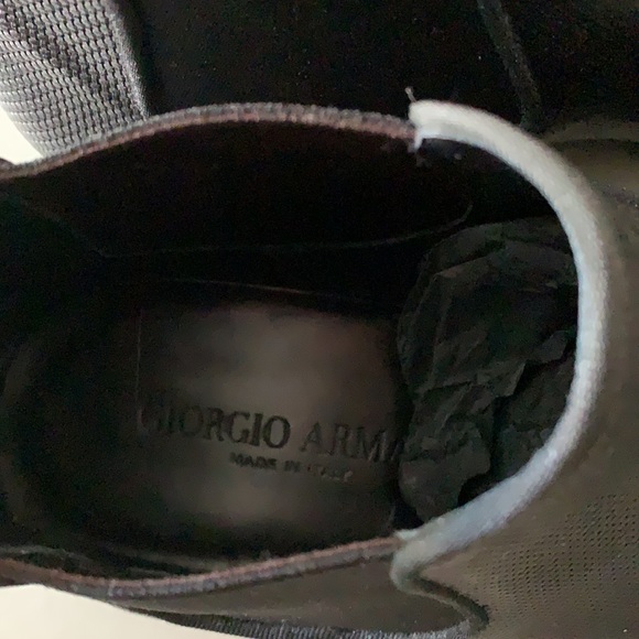 Men’s Giorgio Armani boots - Picture 3 of 4